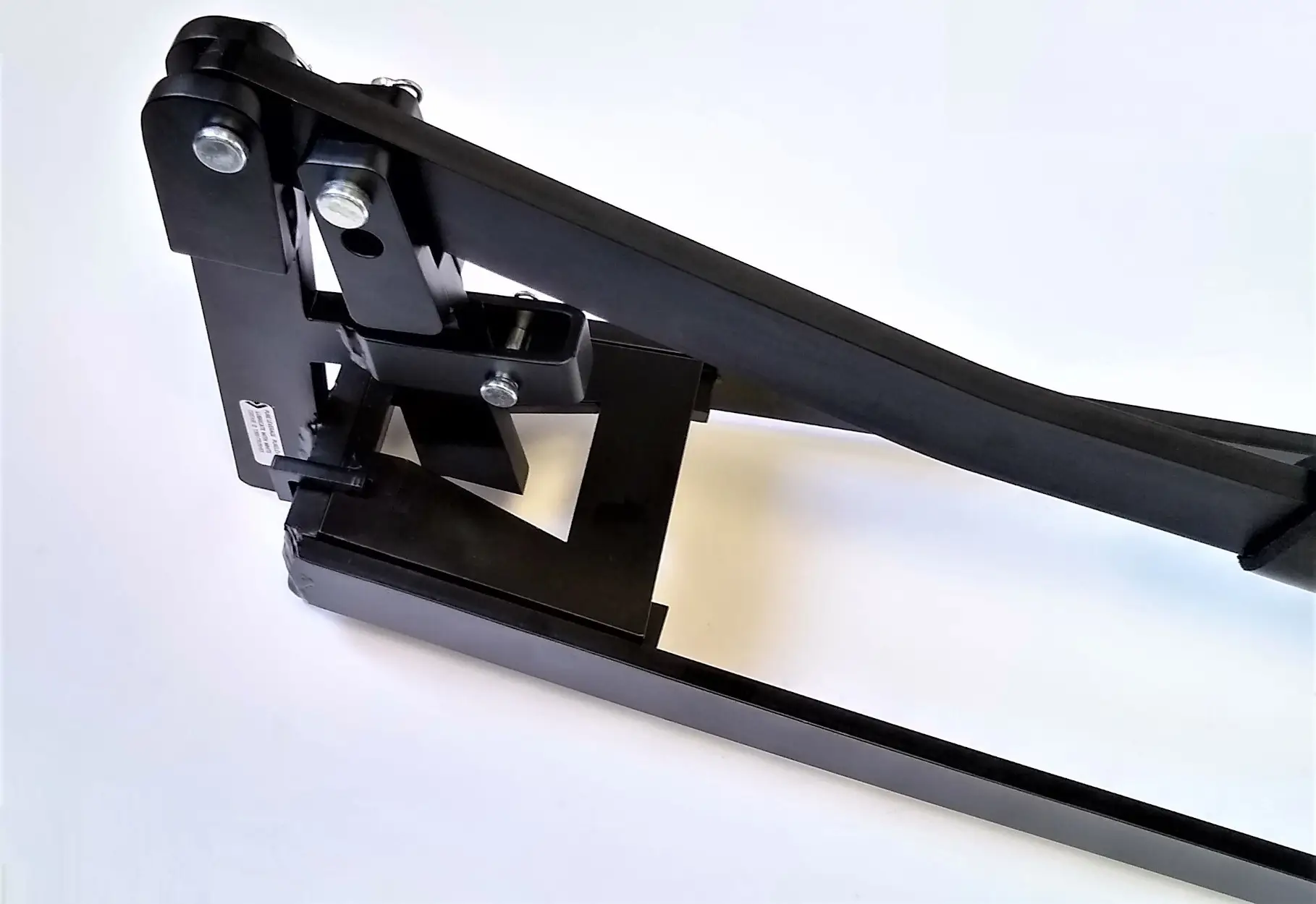 Hard Drive Crusher with Small Device Adapter installed