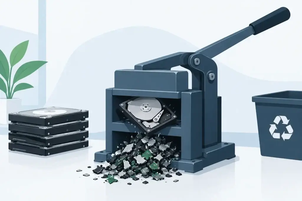 Lever Operated Crusher Review for Secure Drive Disposal