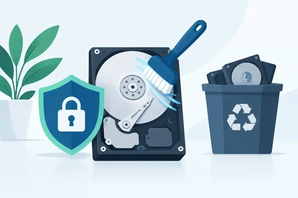 Media Sanitization for Secure Drive Disposal