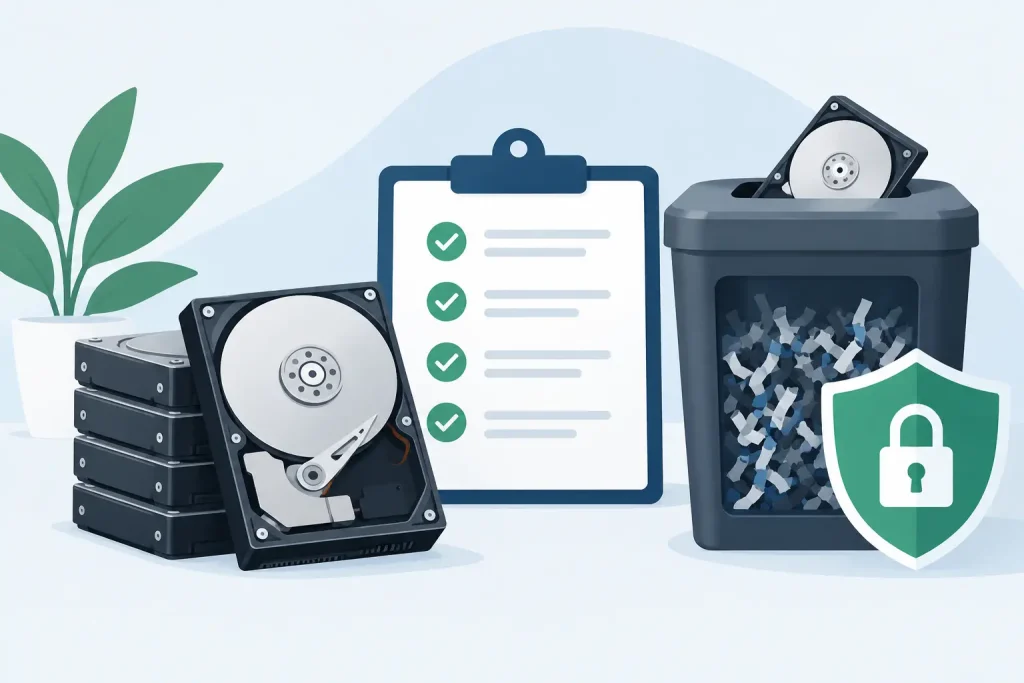 Secure Disposal Checklist for Retired Drives